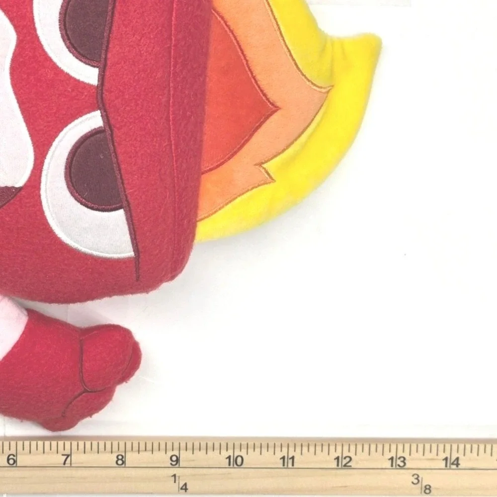Disney Pixar Inside Out Anger Plush Stuffed Toy Red Fire Head 13 Inch HD141509‎